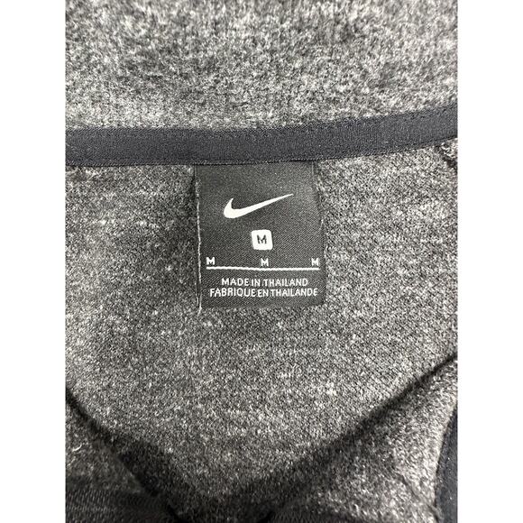 Womens Nike Size Medium Quarter Zip Pullover In Heather Gray - Picture 4 of 5
